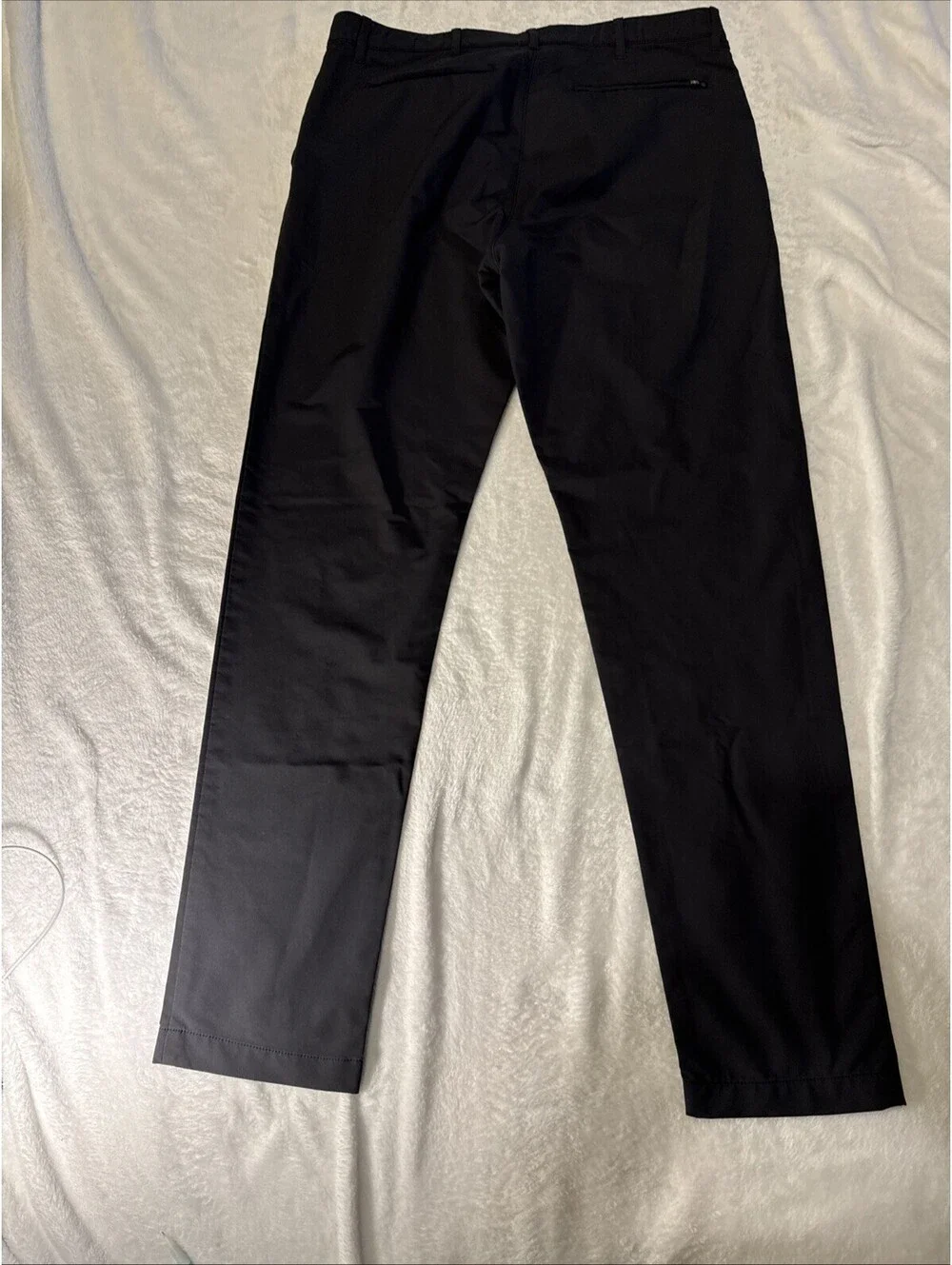 Banana Republic Emerson Athletic Fit Stretch Chino Gray Pants Mens 36x34 (2038)